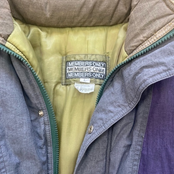 MEMBERS Only Puffer Jacket- Size Large - Picture 2 of 7